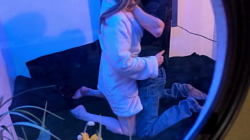 Peeping tom but she caught you & wants to fuck