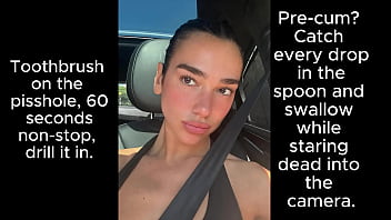 Dua lipa destroys your cock joi