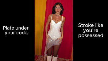 Dua lipa destroys your cock joi