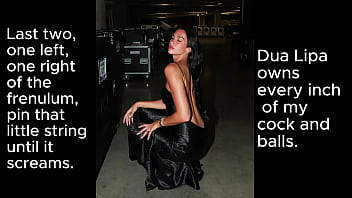 Dua lipa destroys your cock joi