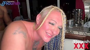 Livie blainn and bossmane dre at 2am in kitchen