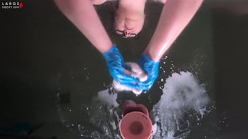 Nurse lexi's cum collection ass and tits pressed on glass handjob titfuck bj wild ride and facial 4k landscape