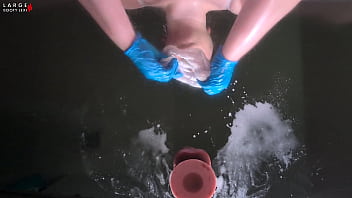 Nurse lexi's cum collection ass and tits pressed on glass handjob titfuck bj wild ride and facial 4k landscape