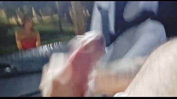 Public display of my penis i came while looking at a beautiful woman at the bus stop