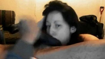 A dedicated bbc worshiper on the job