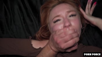 Big titty red head likes it rough