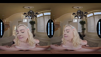 Making cute blondie cum on my cock