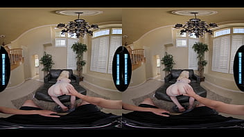 Making cute blondie cum on my cock