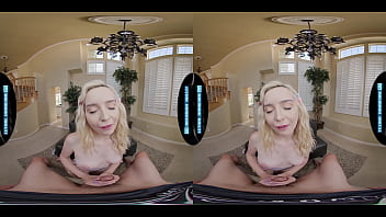 Making cute blondie cum on my cock