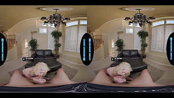 Making cute blondie cum on my cock