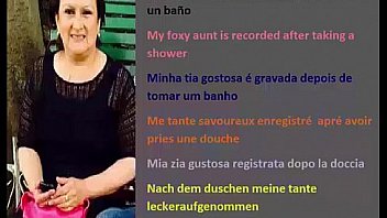 Espiando a mi tia de culo sabroso