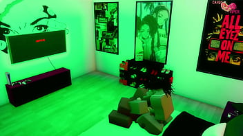 A lil sneaky peek of our new sex area