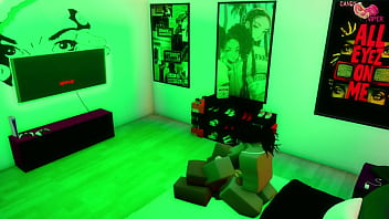 A lil sneaky peek of our new sex area