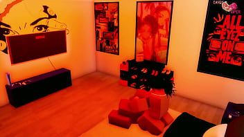 A lil sneaky peek of our new sex area