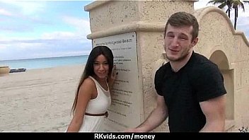 Amateur teens love money 30