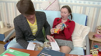 A School Tutoring Session Turns Into A Sexual Encounter With A Little Dark Haired Woman With Braided Hair thumbnail