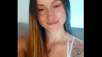 Tattoed girl having more fun