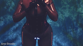 Hot fisting latex fetish big ass milf in stockings arya grander