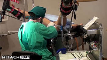 Freshman gets mandatory hitachi orgasm from doctor tampa alexa rydell