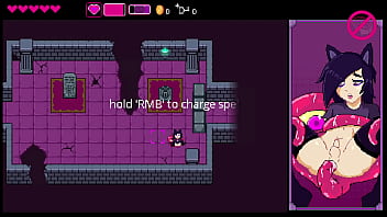 Gameplay the nekomancer #1 niedlicher femboy catboy kämpft gegen monster