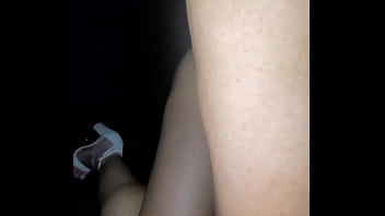 Blonde raver slut takes you to rooftop to suck and fuck you