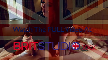 British nurse gives her patient an oily handjob