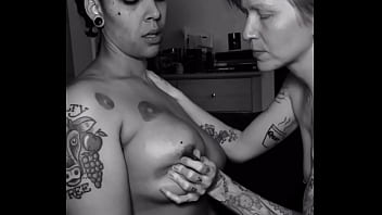 Spitting in my dirty submissive slut wife's mouth