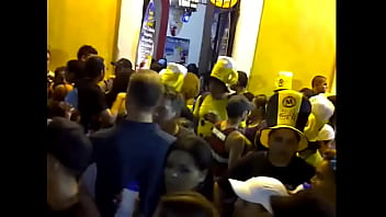 Assjob groping in concert