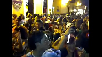 Assjob groping in concert