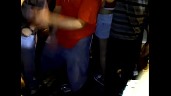 Assjob groping in concert