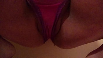 Stuffing my piss soaked undies