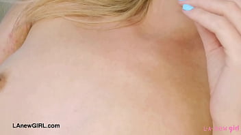 Alluring teen model naked close up