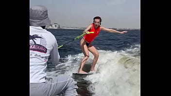 My first time on surfing ️ #surfing