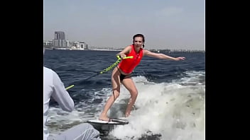 My first time on surfing ️ #surfing