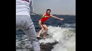 My first time on surfing ️ #surfing