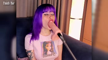 Huge dick fucks little mouth alt anime girl