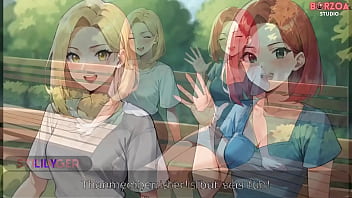 12 inch monster dick fuck creampied teen blonde and redhead in public park