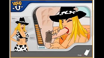 Blonde cowgirl bessie gets down to business with well endowed cowboy Blonde cowgirl bessie gets down to business with well endowed cowboy