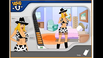 Blonde cowgirl bessie gets down to business with well endowed cowboy