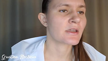 Toxic russian doctor tried to dominate during the medical examination but fucked her in a mouth asmr
