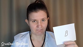 Toxic russian doctor tried to dominate during the medical examination but fucked her in a mouth asmr