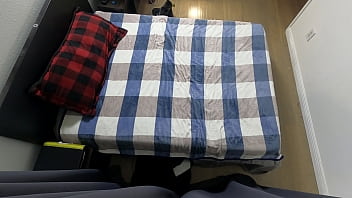 Slut sucks nerds cock