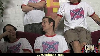 Amazing interracial group deepthroat 14
