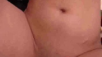 Sweet girl friskily works her fingers for pleasure