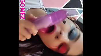 Actriz porno yulieth gómez se masturba con un fans