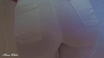 Hot brunette gets fucked doggystyle amateur