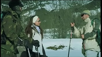 Claudia rossi outdoors in snow anal and blow job in mmf threesome Claudia rossi outdoors in snow anal and blow job in mmf threesome