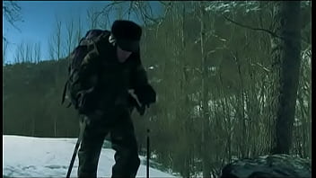 Claudia rossi outdoors in snow anal and blow job in mmf threesome