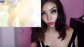 Masturbandome con sweetie la rubia caliente cogiendo duro