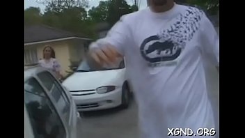 Sinful blonde melanie blows before doggy